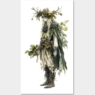Earthy Cottagecore Dryad Posters and Art